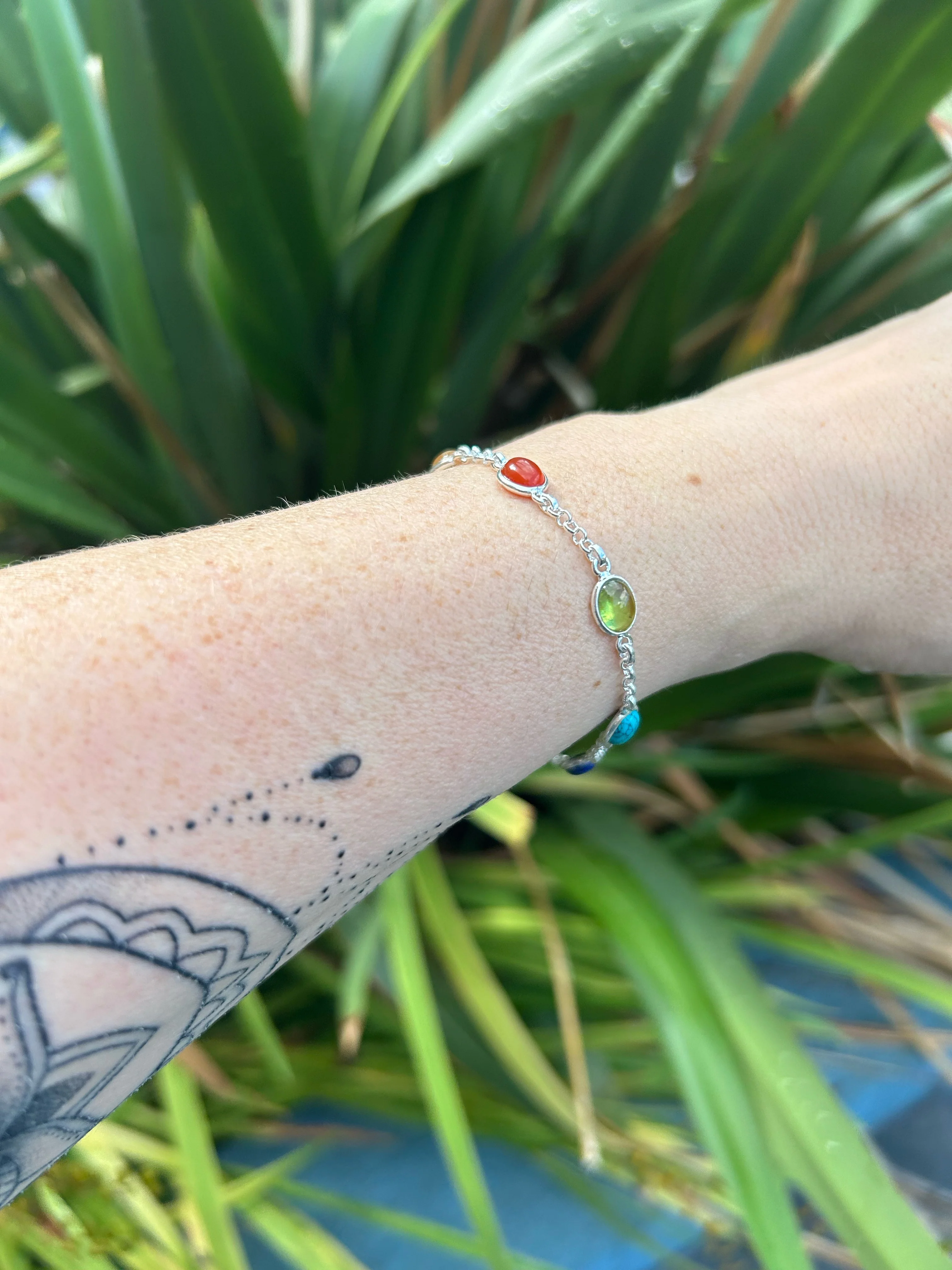 Antonia Mixed Gemstone Bracelet -NEW - Image 3