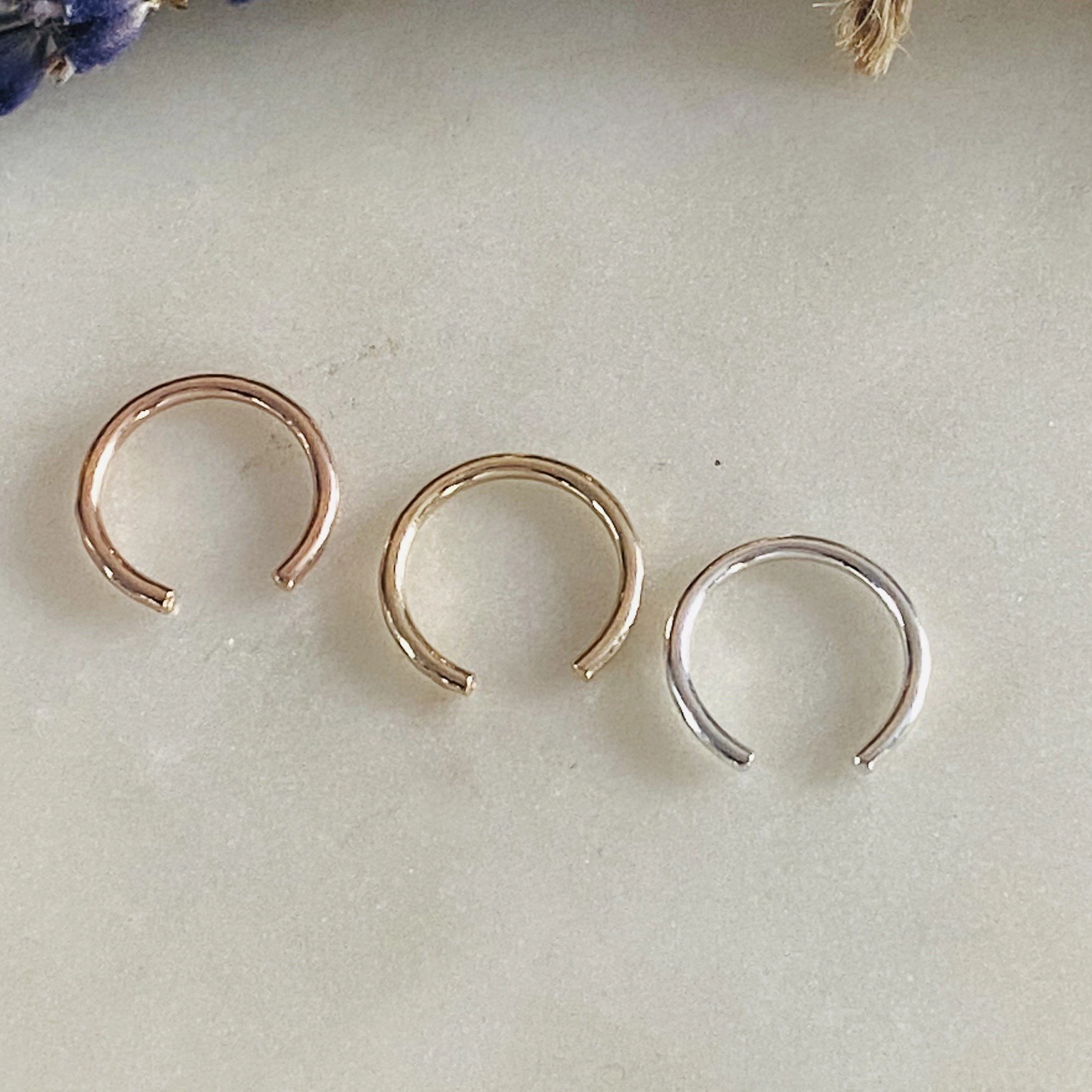 Dainty Sterling Silver Ear Cuff - Image 5