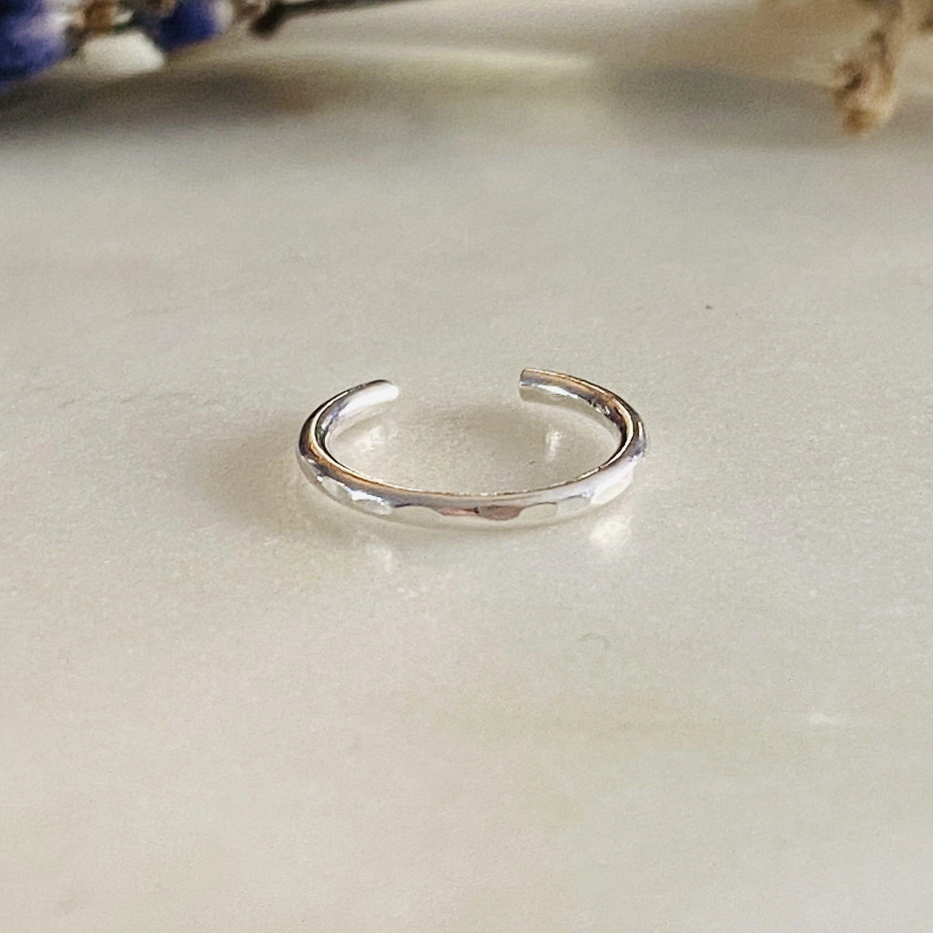 Dainty Sterling Silver Ear Cuff - Image 6