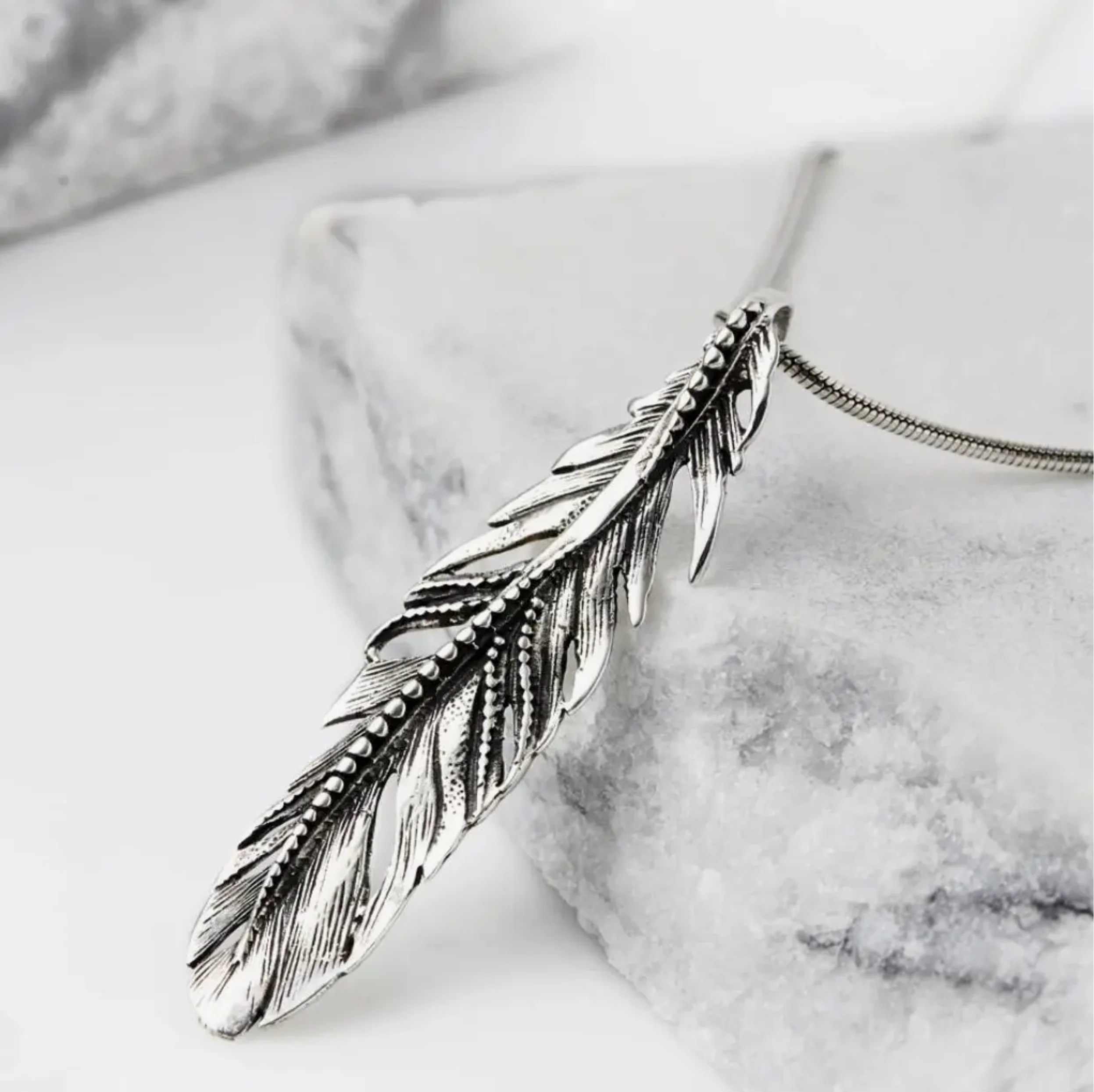Freedom Feather Necklace - Image 3
