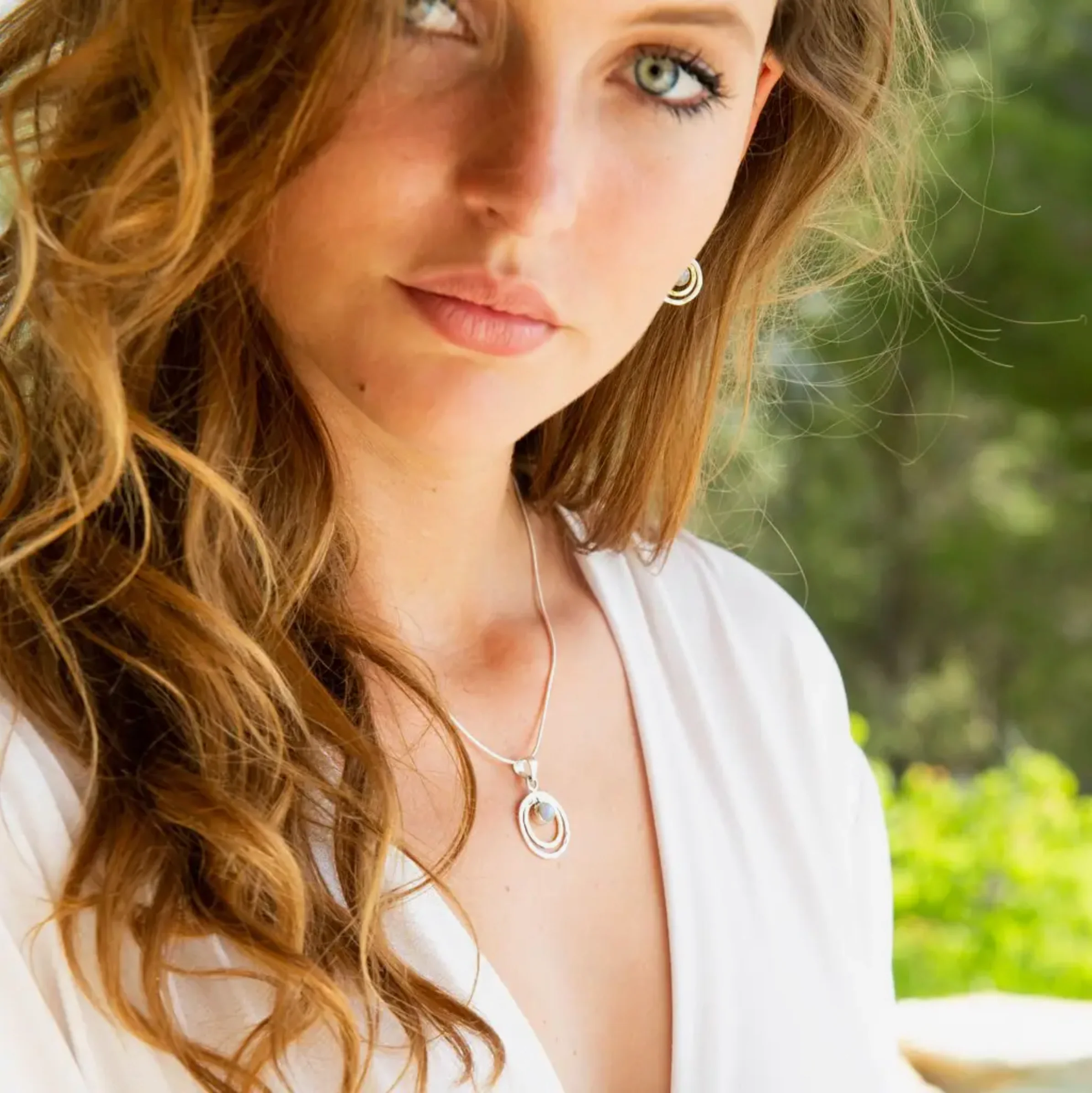 Infinity Universe Necklace - Moonstone - Image 4
