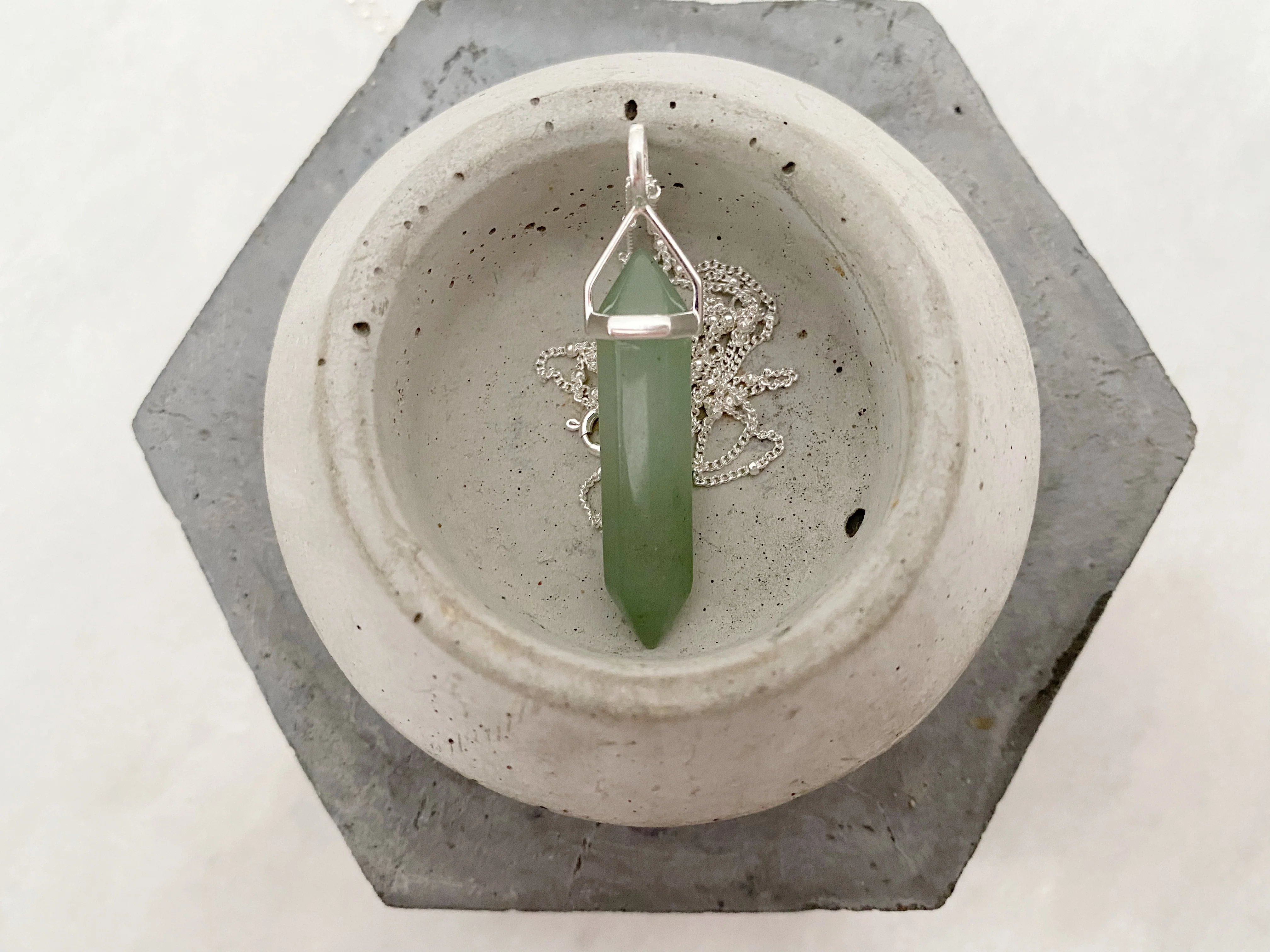 Prosperity Healing Crystal Necklace - Aventurine - Image 4