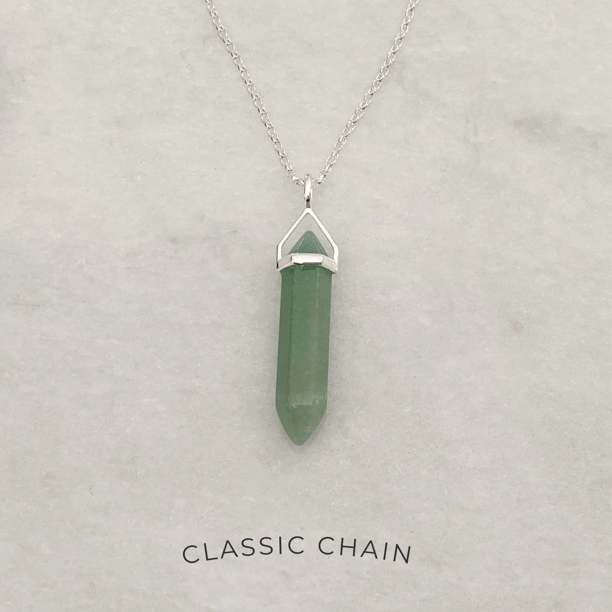 Prosperity Healing Crystal Necklace - Aventurine - Image 5