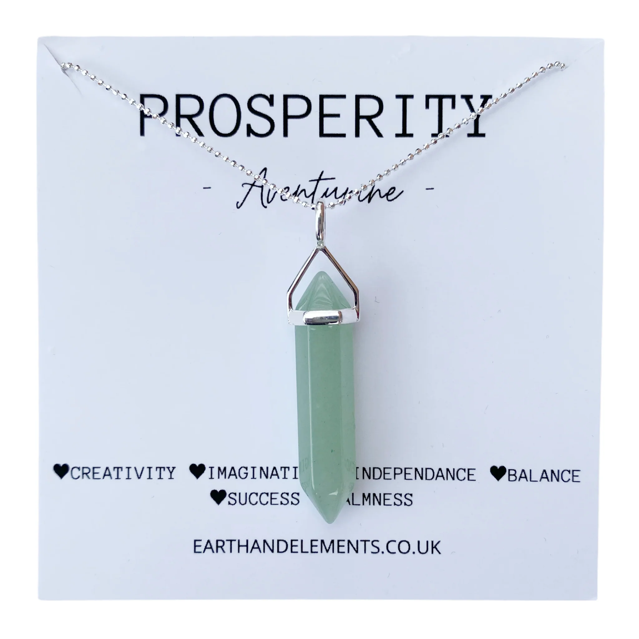 Prosperity Healing Crystal Necklace - Aventurine - Image 6