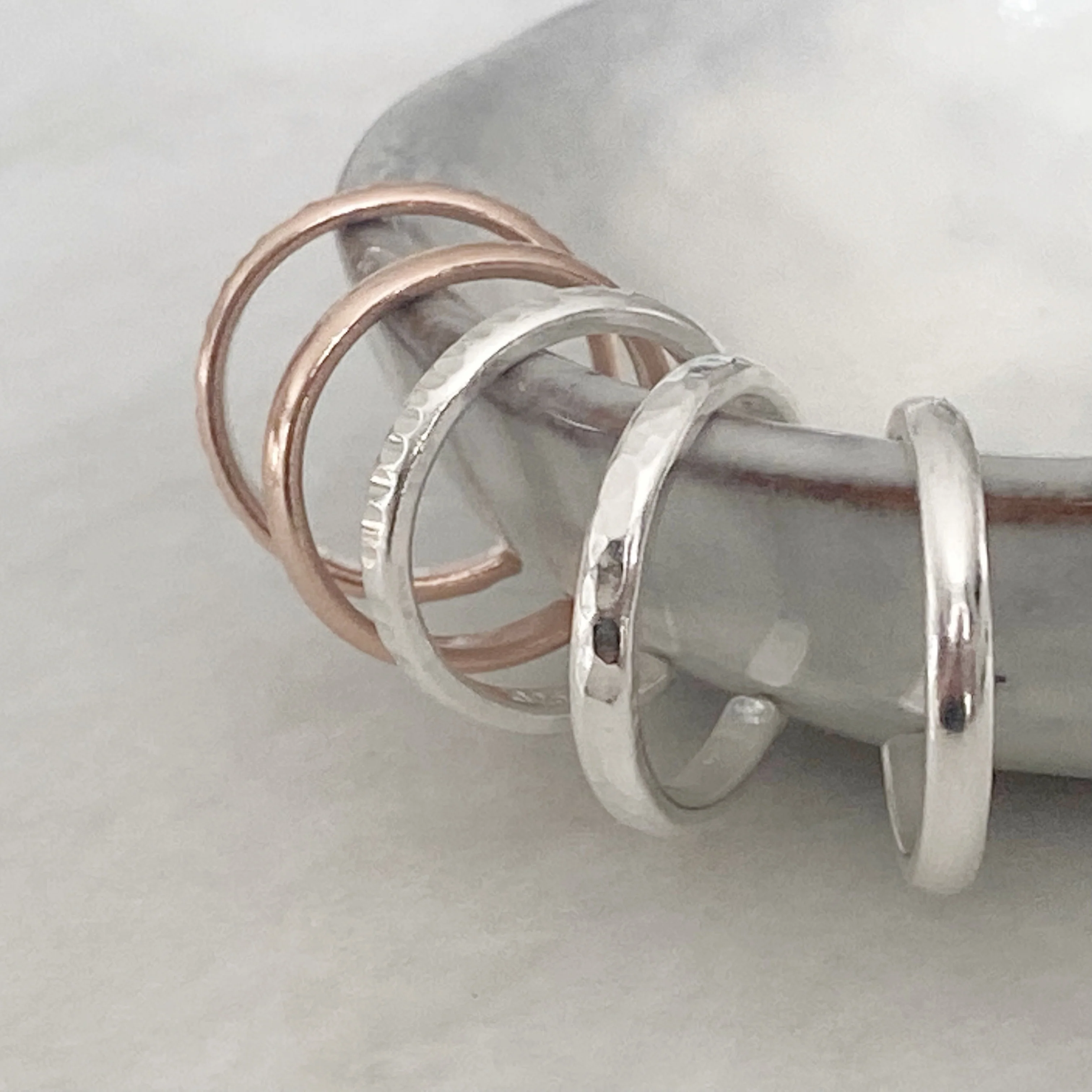 14K Filled Rose Gold Toe Ring - Image 9