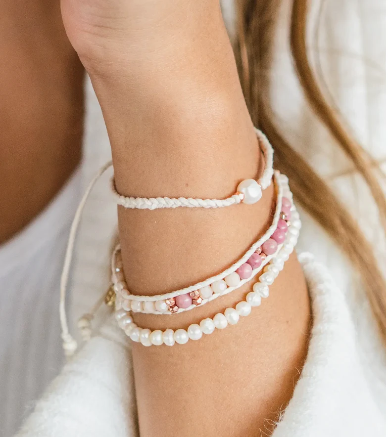Self Love Pearl Healing Bracelet -NEW - Image 3