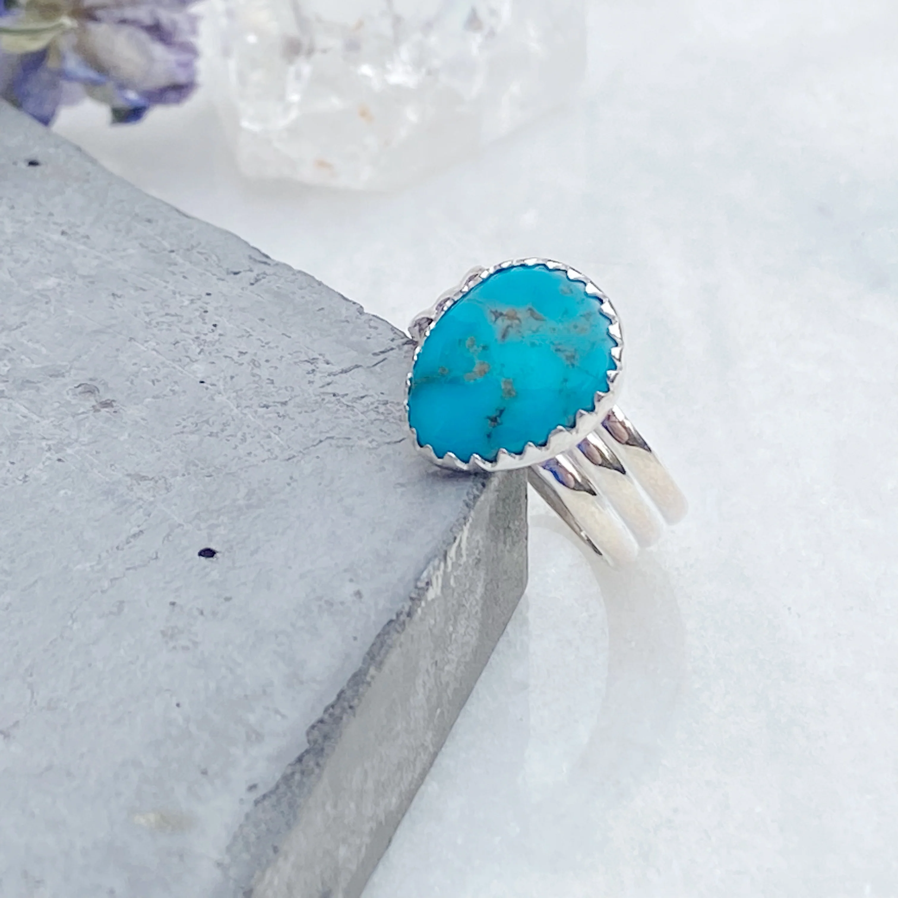 Arizona Blue Turquoise Ring - Image 5